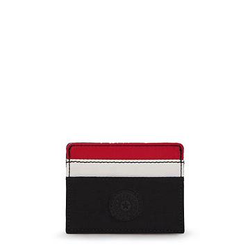 Kipling Cardy Card Holder Väska Svarta Röda | SE 1163TC